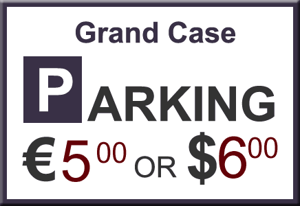 Grand Case Parking Sign
